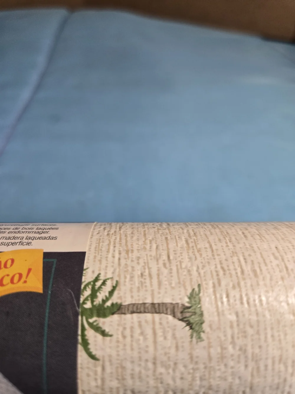 Vtg Duck Brand Smooth Top Slide Grip Easy Line Palm Tree 20
